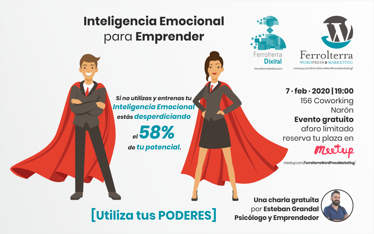 Inteligencia emocional para emprender por Esteban Grandal